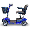Image of EWheels Medical EW-M34 Mobility Scooter Blue Left Side View