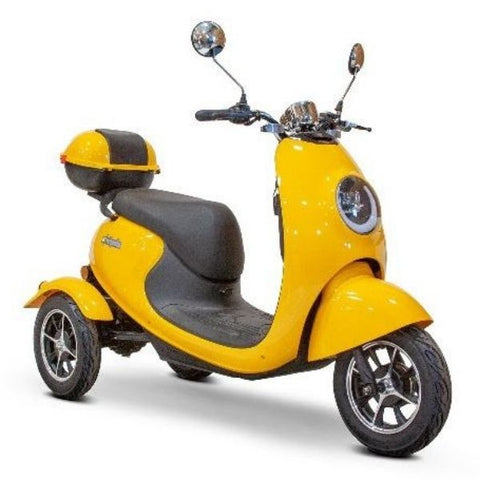 EWheels EW-Bugeye 3-Wheel Mobility Scooter Yellow View