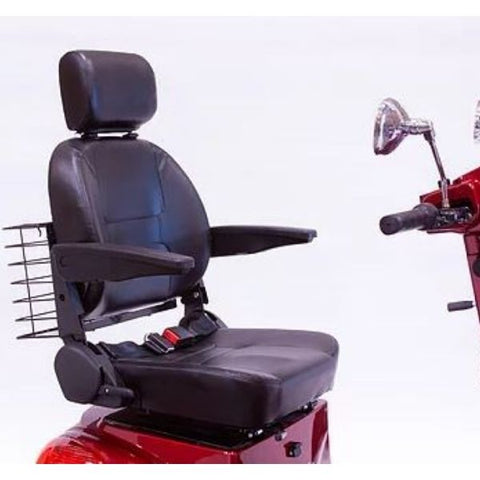 EWheels EW-Vintage Luxury HD Mobility Scooter Captain Seat View