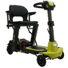 Image of Enhance Mobility MOJO  Automatic Folding Scooter Lemony Lime Front Side without Basket View