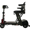 Image of Enhance Mobility MOJO  Automatic Folding Scooter Red Left  View