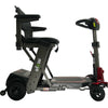 Image of Enhance Mobility MOJO Automatic Folding Scooter Red Unfolded Right View