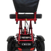Image of Enhance Mobility Triaxe Cruze Folding Mobility Scooter Back View