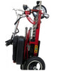 Image of Enhance Mobility Triaxe Cruze Folding Mobility Scooter Red Folding View