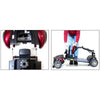 Image of Golden Technologies Buzzaround Extreme 3-Wheel Mobility Scooter GB118D Disassemble and Assemble View
