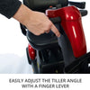 Image of Golden Technologies Buzzaround LX3-Wheel Tiller with Finger lever View