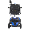 Image of Golden Technologies Buzzaround XL 4-Wheel Mobility Scooter GB124A-STD Blue Color Front View