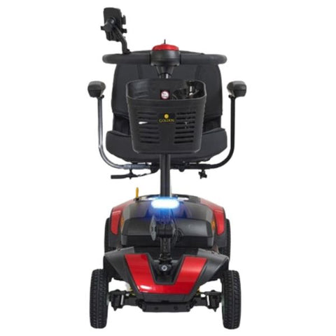 Golden Technologies Buzzaround XL 4-Wheel Mobility Scooter GB124A-STD Red Color Front View