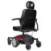 Image of Golden Technologies Compass Sport Power Chair GP605 Red Colors Right Back Side View