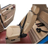 Image of Green Transporter QRunner Front and Back Seat View