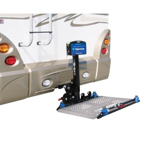 Harmar AL300RV RV Power Chair and Scooter Lift Easy Installed View