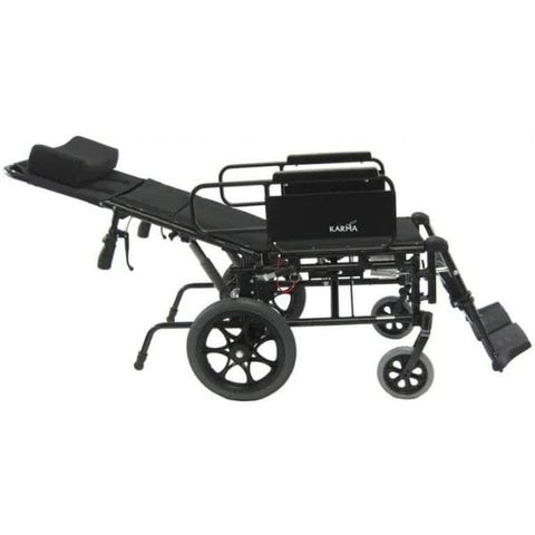 Karman Healthcare KM-5000-TP Reclining Wheelchair Adjustable Backrest View