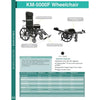 Image of Karman KM5000F Recliner Wheelchair Catalog View