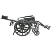 Image of Karman KM5000F Recliner Wheelchair Elevating Side View