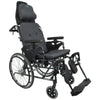 Image of Karman MVP-502-MS Reclining Wheelchair Front Side View