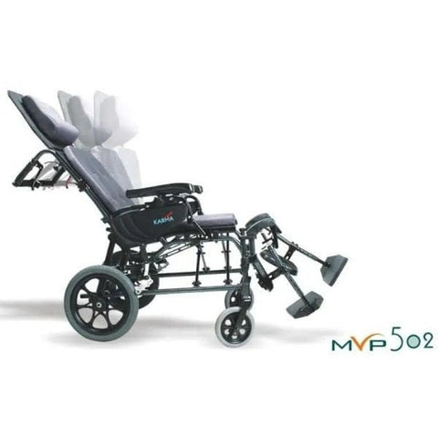 Karman MVP-502-TP Reclining Wheelchair Recliner View