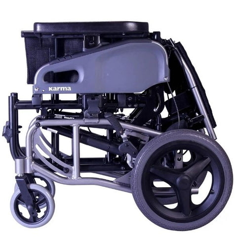 Karman VIP2 Tilt-in-Space Wheelchair Folded View