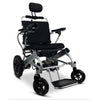 Image of Majestic IQ-8000 Remote Controlled Electric Wheelchair with Recline Silver Frame and Standard Color Seat