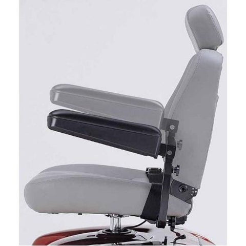 Merits Health P301 Gemini Rear Wheel Drive Electric Wheelchair Armrest View