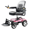 Image of Merits Health P321 EZ-GO Electric Wheelchair Pink Left View
