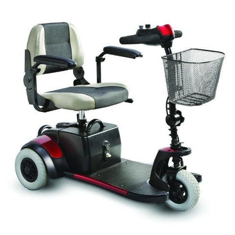 Merits Health S539 Mini-Coupe 3 Wheel Travel Scooter Right View