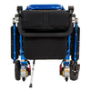 Image of Pathway Mobility Geo-Cruiser LX Folding Power Wheelchair Blue Folding View