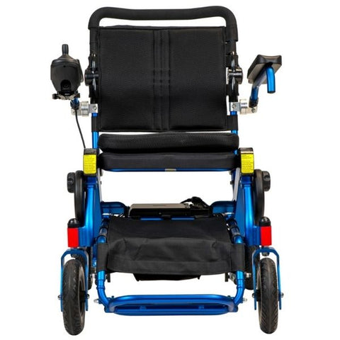 Pathway Mobility Geo-Cruiser LX Power Wheelchair Blue Front View