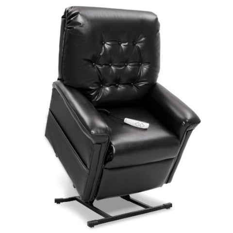 Pride Mobility Heritage Collection 3-Position Lift Chair LC-358 Black Lexis Sta Kleen Standing View