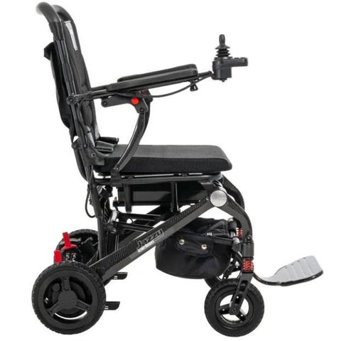 Pride Jazzy Carbon Travel Lite Power Chair Right Side View