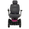 Image of Pride Jazzy EVO 613 Power Wheelchair Sugar Plum Front View