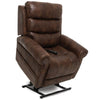 Image of Pride Mobility Viva Lift Tranquil Infinite-Position Lift Chair PLR-935 Astro Brown Standing View