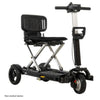 Image of Pride Mobility iGo Folding Mobility Scooter Black Color Front Right View