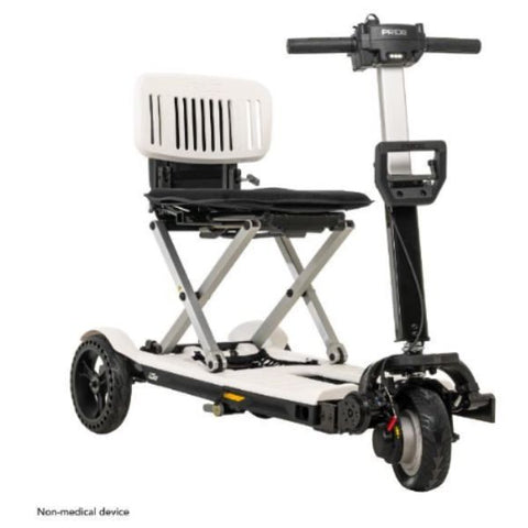 Pride Mobility iGo Folding Mobility Scooter White Color Front Right View