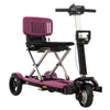 Image of Pride Mobility iGo Folding Mobility Scooter Pink Color Front Right View