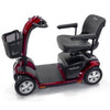 Image of Pride Victory 10 4-Wheel Power Scooter SC710 Red Side View