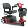 Image of Pride Victory 9 3-Wheel Scooter SC609 Red Front View