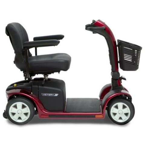 Pride Victory 9 4-Wheel Mobility Scooter SC709 Side View