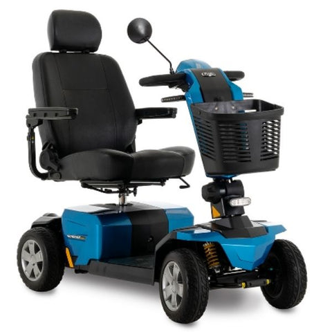 Pride Victory LX Sport 4-Wheel Scooter S710LXW Blue Front View