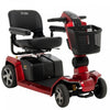 Image of Pride ZT10 4-Wheel Mobility Scooter Red Front View