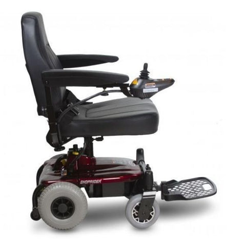 Shoprider Jimmie Portable Power Chair Side View