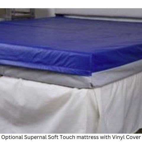 Transfer Master Supernal Hi Low Bed Optional Supernal Soft Touch Matress with Vinyl Cover