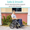 Image of Vive Health Compact Power Wheelchair Safe and Smooth View