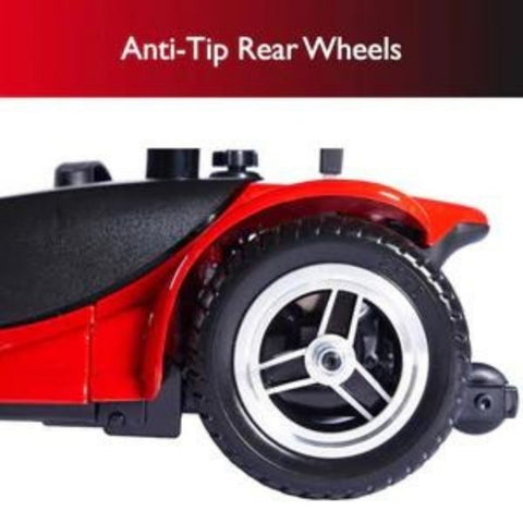 Zip'r Roo 3-Wheel Mobility Scooter Anti-Rear Wheel View