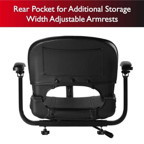 Zip'r Roo 3-Wheel Mobility Scooter Rear Pocket Storage View