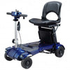 Image of iLiving i3 Folding Electric Mobility Scooter Blue Left View