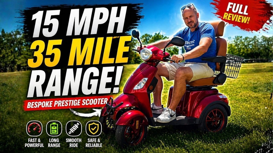 Bespoke Prestige Mobility Scooter Review: A Fast, Fun, Fully Customizable Ride