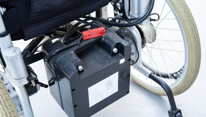 How far can an electric wheelchair go on a full charge?