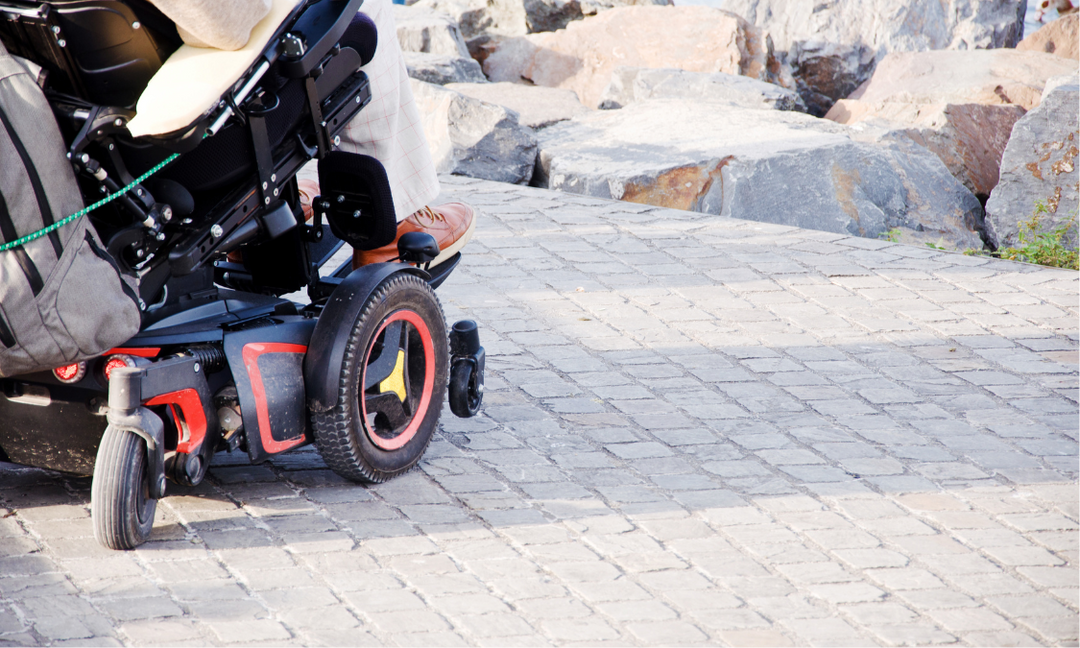 What are the three types of power wheelchairs?