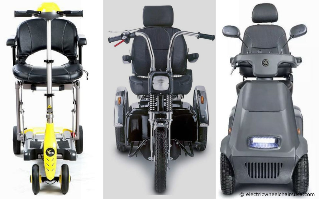 Mobility Scooter Steering Handle Options
