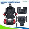 Image of Golden Technologies BuzzAbout Power Chair Disassembled into Pieces